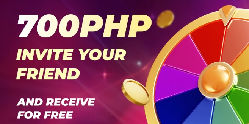 Refer friends to get Lucky Spin