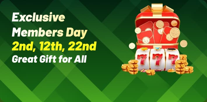 Exclusive Members Day 2nd, 12th, 22nd